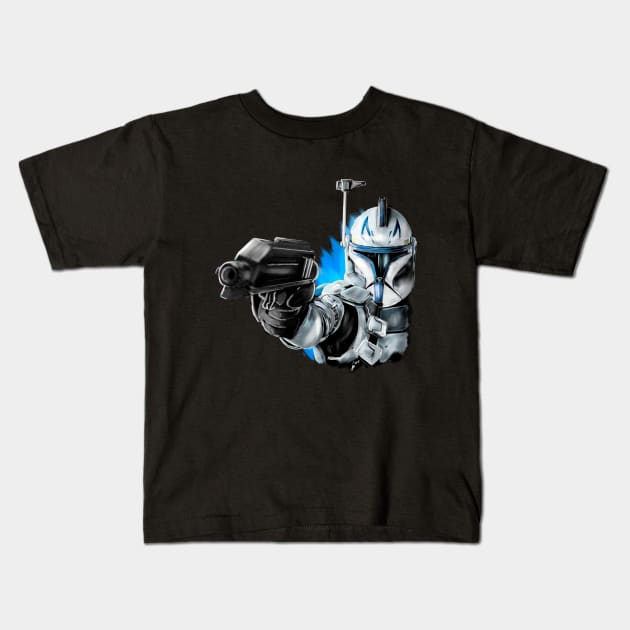 Rex...Captain Rex Kids T-Shirt by @Isatonic